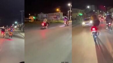 Blbnutí na motorce #2