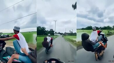 Blbnutí na skútru #2