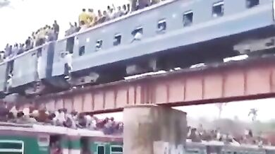 Vlaková zábava v Indii