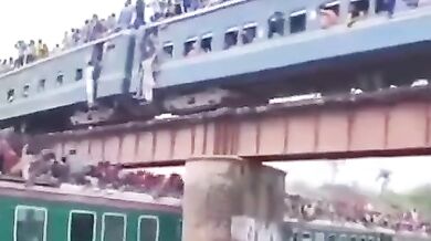 Vlaková zábava v Indii