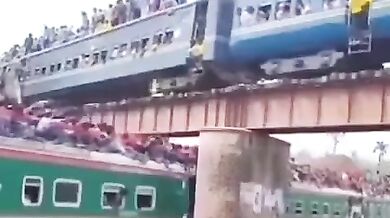 Vlaková zábava v Indii