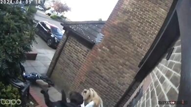 Policisté vs. motorkář