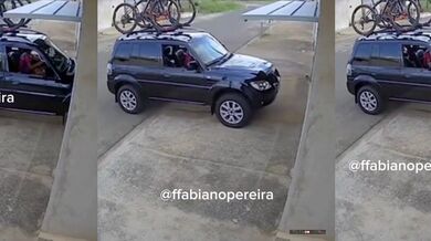 Pokus o vjezd do garáže