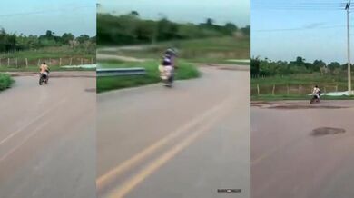 Blbnutí na motorce #3