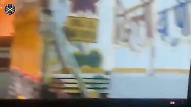 Skládka v plamenech