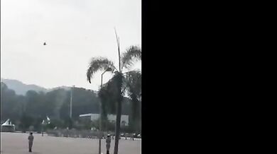 Srážka dvou vrtulníků