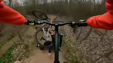 Srážka dvou českých bikerů