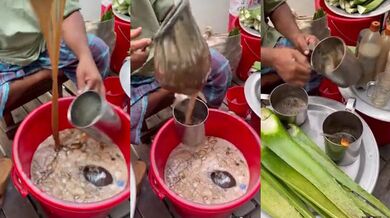 Koktejl z pouličního stánku