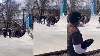 Nehoda na skateboardu #8