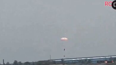 Havárie cvičného stíhacího letounu