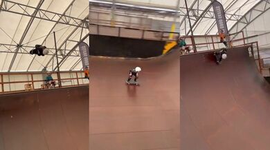 Malý skateboardista