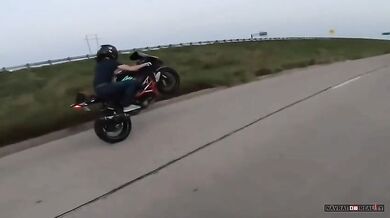 Blbnutí na motorce #6