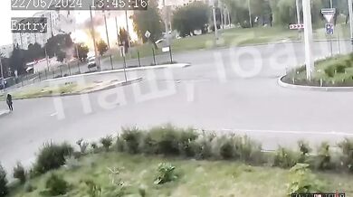 Raketový útok na Charkov