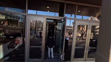 Profesionální let dronu