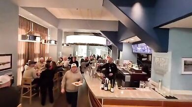 Profesionální let dronu