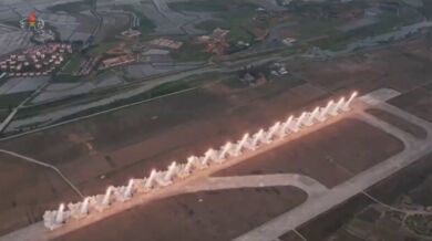 Raketová prezentace Severní Koreje