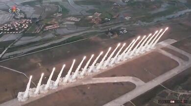 Raketová prezentace Severní Koreje