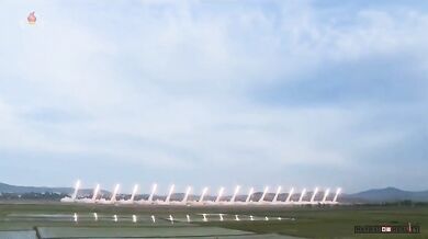 Raketová prezentace Severní Koreje