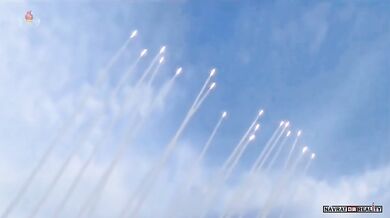 Raketová prezentace Severní Koreje