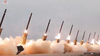 Raketová prezentace Severní Koreje