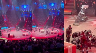 Nezdařený cirkusový trik