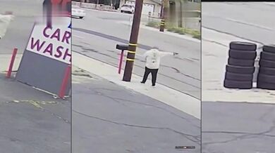 Muž střílel náhodně na projíždějící auta