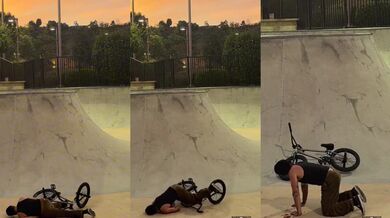 Nehoda na BMX #2