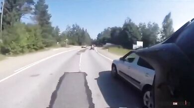 Drsná nehoda na čtyřkolce