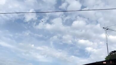 Sestřelení kamikaze dronu