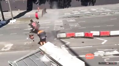 Nehoda na závodní dráze