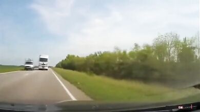Idiot v kamionu