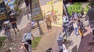 Pouliční billboard vs. chodci