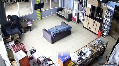 Nehoda v autoservisu