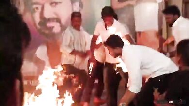 Nešťastný incident na oslavě narozenin