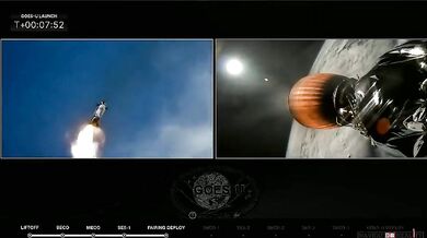 Pozoruhodné dvojité přistání boosterů Falconu Heavy