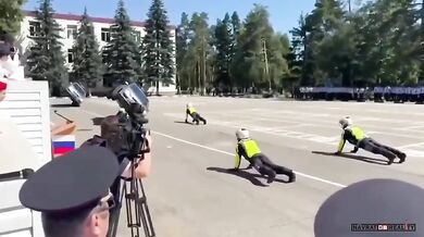 Policista zraněn při nehodě během kaskadérského kousku