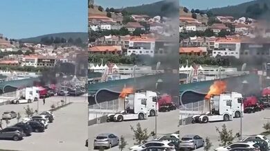 Výbuch plynové lahve v Portugalsku