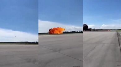 Tragická nehoda polského pilota při nácviku na leteckou show v Gdyni