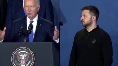 Biden se přeřekl a nazval Zelenského Putinem na tiskové konferenci