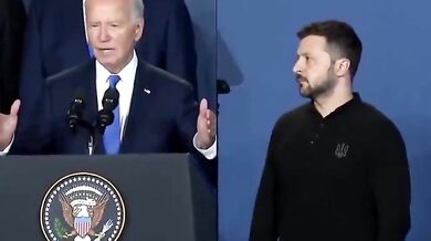 Biden se přeřekl a nazval Zelenského Putinem na tiskové konferenci