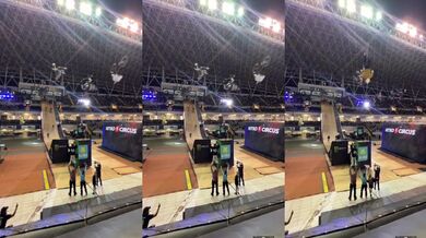 Skupinový skok na Nitro Circus