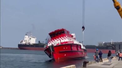 Testování nové lodě