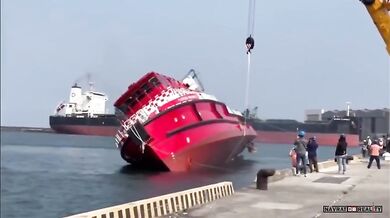 Testování nové lodě