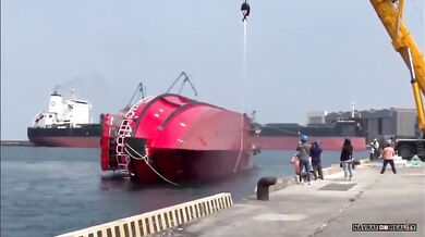 Testování nové lodě