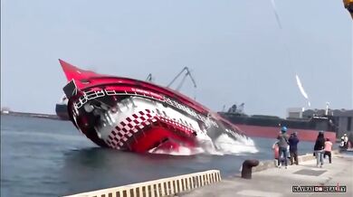 Testování nové lodě