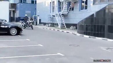 Frajírek na motorce #2