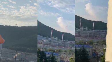 Zásah ruské rafinérie