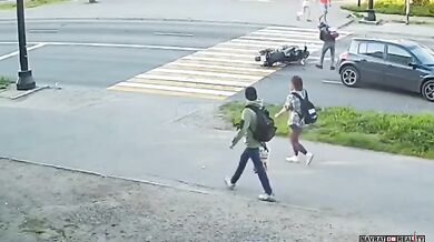Kočka na vině dopravní nehody