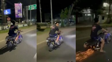 Frajírek na motorce #4