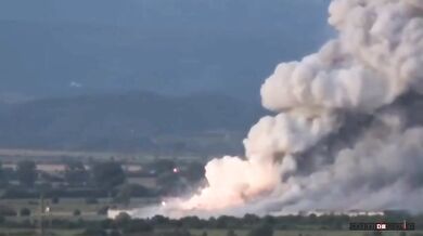 Výbuch továrny na ohňostroje v Bulharsku